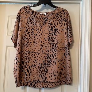 Animal print top